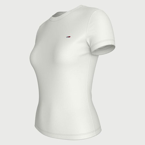 Camiseta Clássica Gola C Tommy Jeans