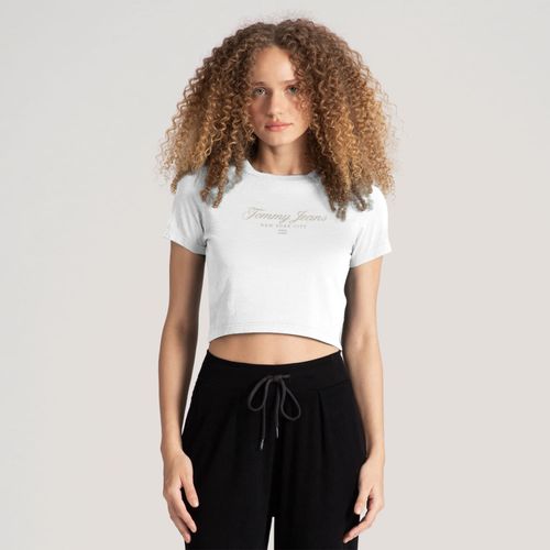 Cropped Logo Cursivo Tommy Jeans
