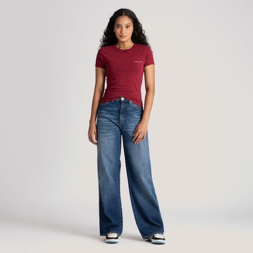 Camiseta Logo Linear Tommy Jeans