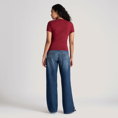 Camiseta Logo Linear Tommy Jeans