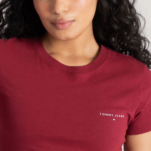 Camiseta Logo Linear Tommy Jeans
