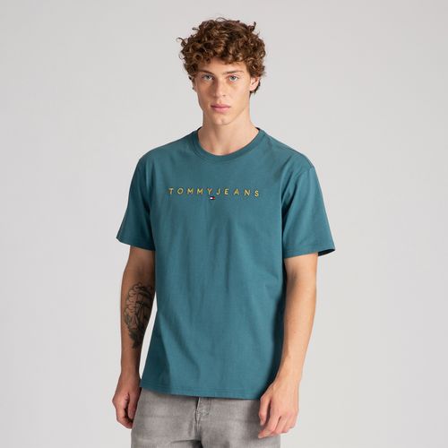 Camiseta Logo Linear Tommy Jeans