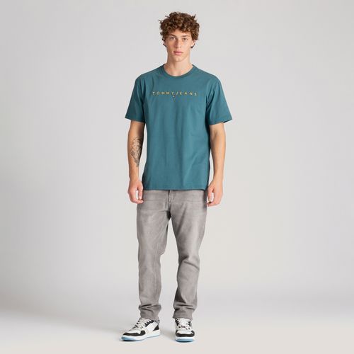 Camiseta Logo Linear Tommy Jeans