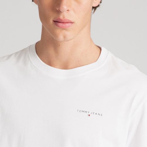 Camiseta Manga Longa Logo Linear Tommy Jeans