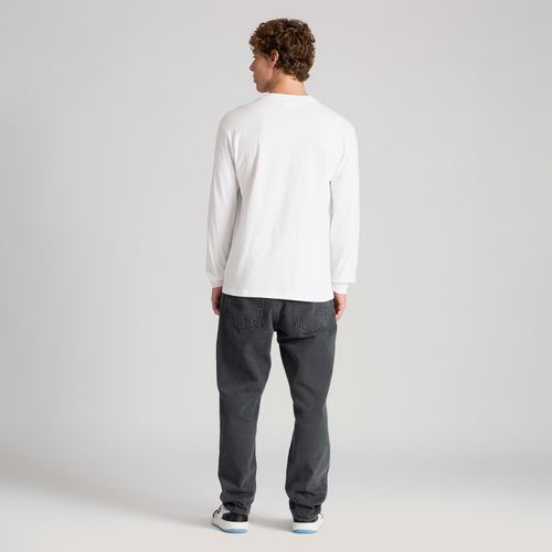 Camiseta Manga Longa Logo Linear Tommy Jeans