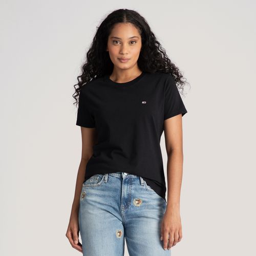 Camiseta Clássica Gola C Tommy Jeans