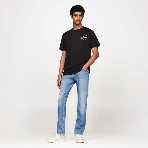 Camiseta Logo Assinatura Tommy Jeans