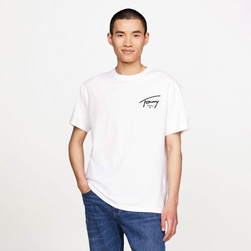 Camiseta Logo Assinatura Tommy Jeans
