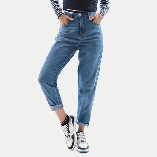 Calça Mom Jeans Tapered Tommy Jeans
