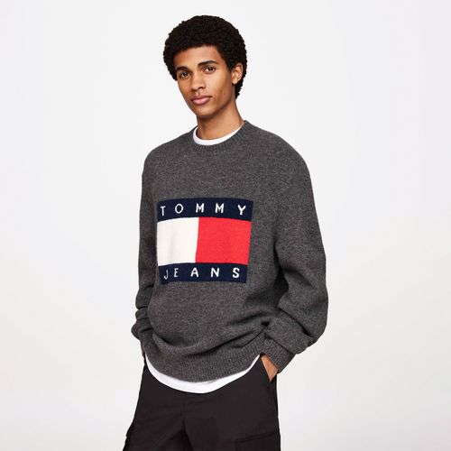 Suéter Melange Bandeira Tommy Jeans