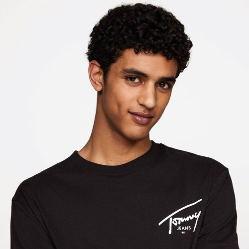 Camiseta Logo Assinatura Tommy Jeans