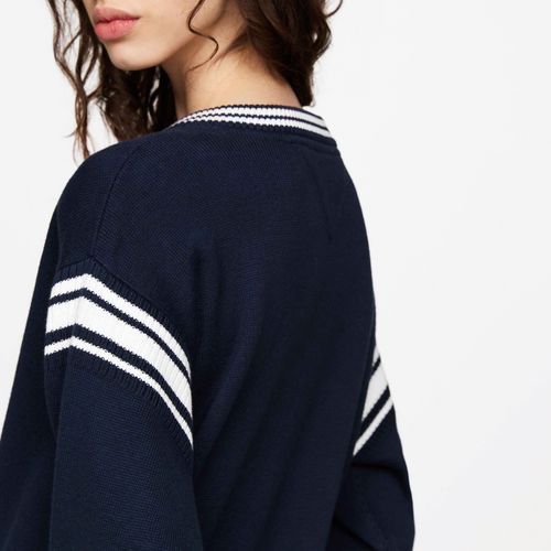 Vestido Suéter Esportivo Tommy Jeans