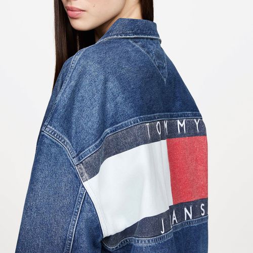 Jaqueta Jeans Bandeira Tommy Jeans