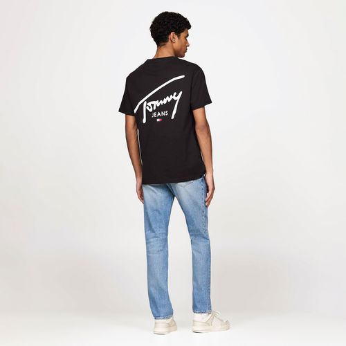 Camiseta Logo Assinatura Tommy Jeans