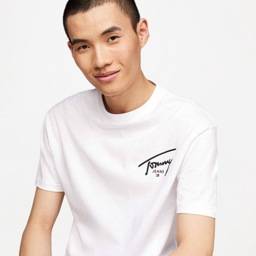Camiseta Logo Assinatura Tommy Jeans