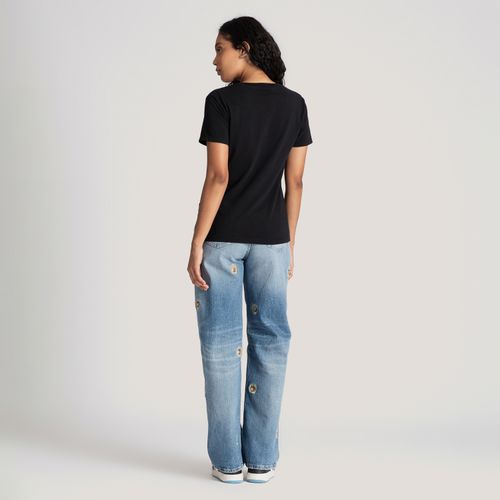 Camiseta Clássica Gola C Tommy Jeans