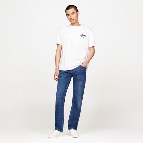 Camiseta Logo Assinatura Tommy Jeans