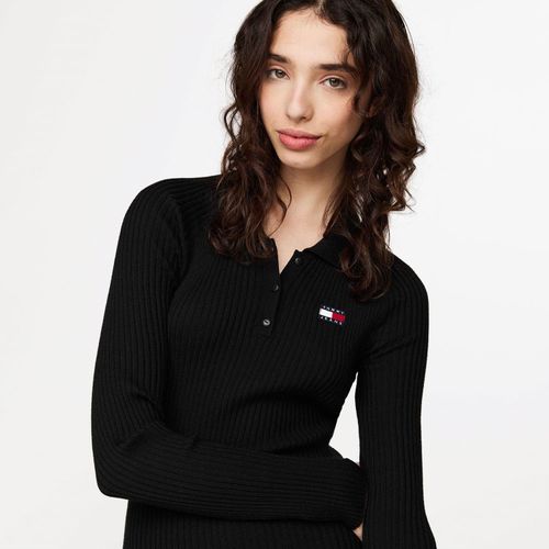 Vestido Polo Tricot Tommy Jeans