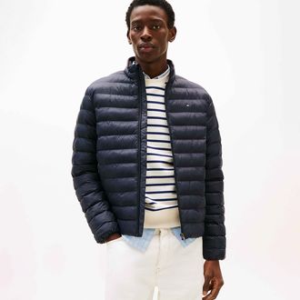 Jaqueta Clássica Com Capuz Removível E Zíper | Tommy Hilfiger