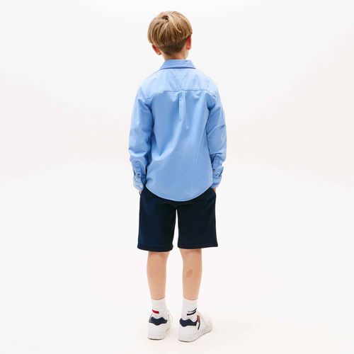 Camisa Oxford Infantil Tommy Hilfiger