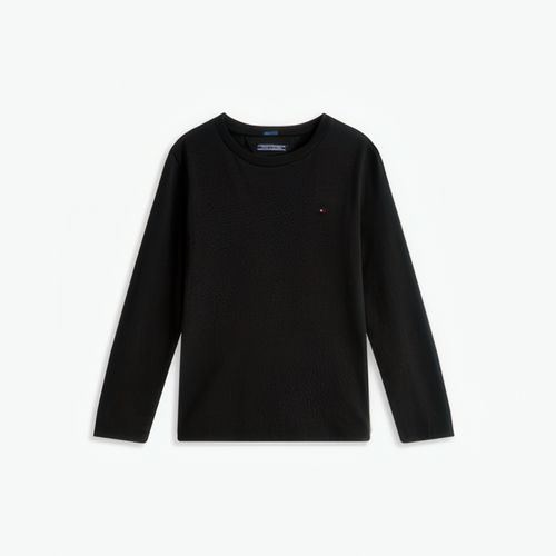Camiseta Clássica Infantil Manga Longa Tommy Hilfiger