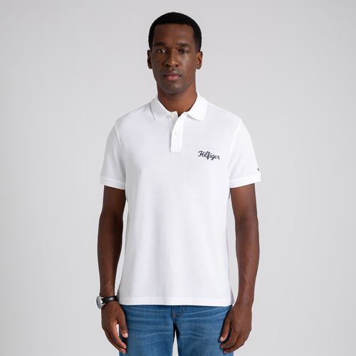 Polo Logo Cursivo Regular Fit