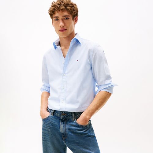 Camisa Popeline Hairline Regular Fit