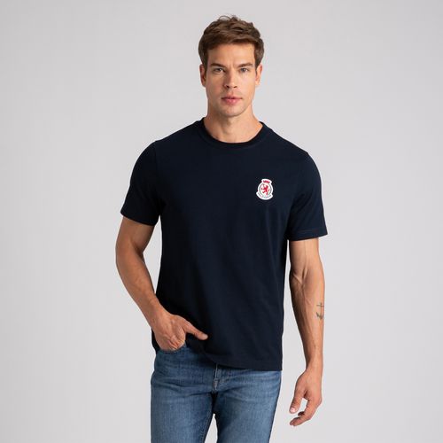 Camiseta Brasão Bordado