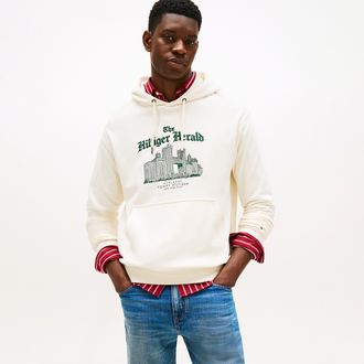 Moletom Logo Clássico Gola C | Tommy Hilfiger