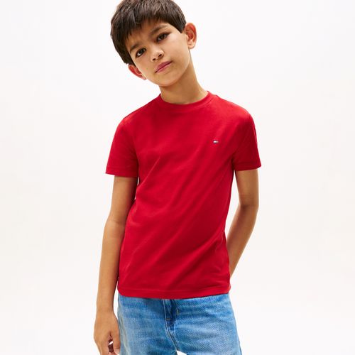 Camiseta Infantil Logo Clássico Tommy Hilfiger