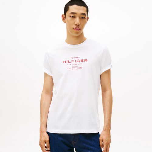 Camiseta Estampa Hilfiger