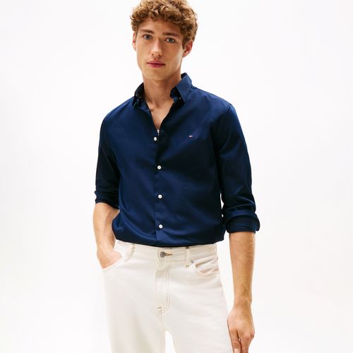 Camisa Clássica Algodão Slim