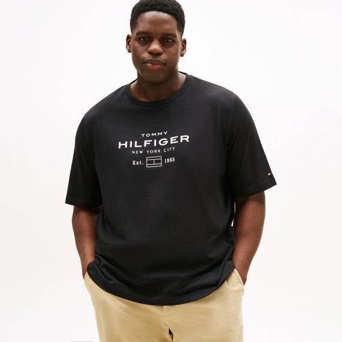 Camiseta Logo Hilfiger Big And Tall