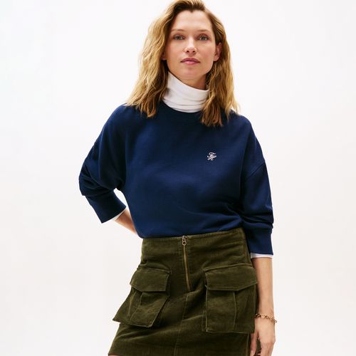 Moletom Piquet Monograma Cursivo