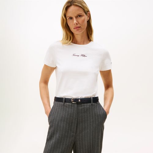 Camiseta Clássica Logo Cursivo