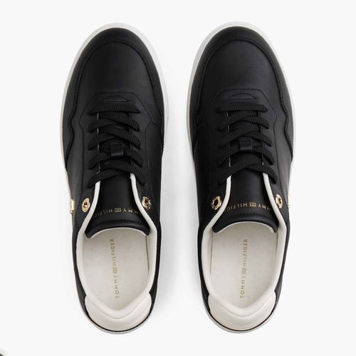 Tênis De Couro Pop Monograma