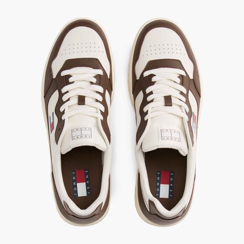 Tênis De Couro Tommy Jeans