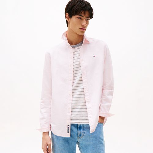 Camisa Oxford Regular Fit Tommy Jeans