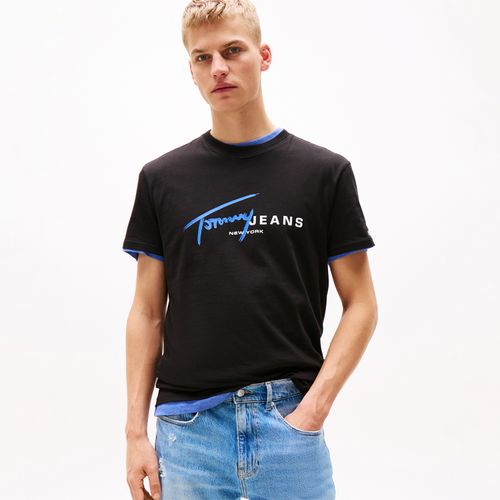 Camiseta Assinatura Dna Tommy Jeans