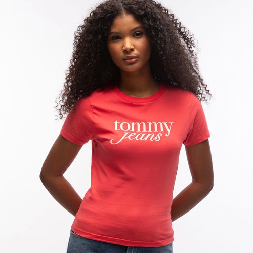 Camiseta Logo Contrastante Tommy Jeans