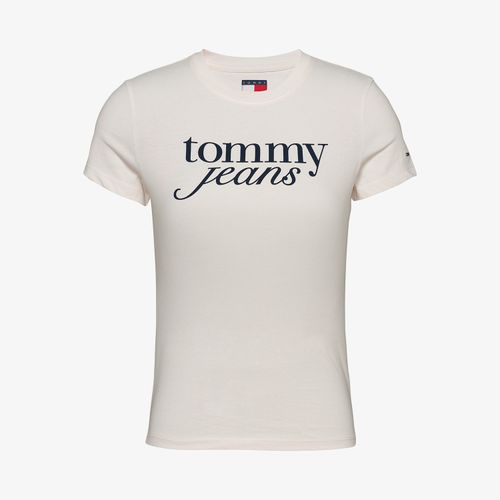 Camiseta Logo Contrastante Tommy Jeans