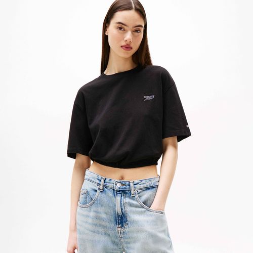 Cropped Logo Cursivo Tommy Jeans