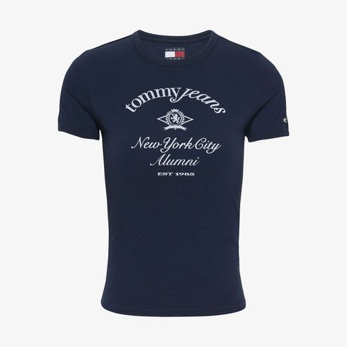 Camiseta Brasão Nyc Tommy Jeans