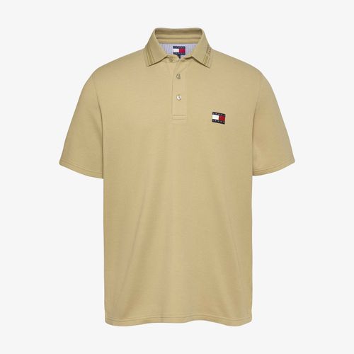 Polo Bandeira Regular Fit Tommy Jeans