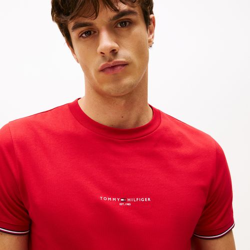 Camiseta Tipped Logo Clássico
