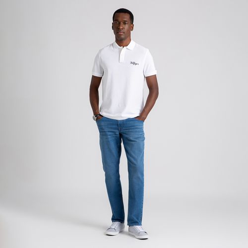 Polo Logo Cursivo Regular Fit