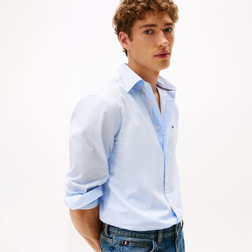 Camisa Popeline Hairline Regular Fit