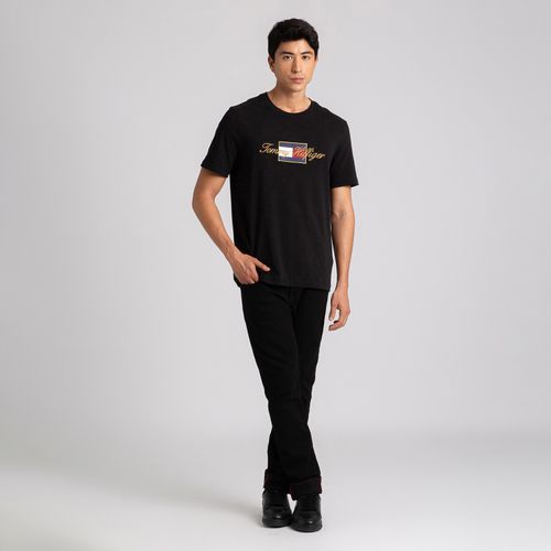 Camiseta Logo Gold Bordado