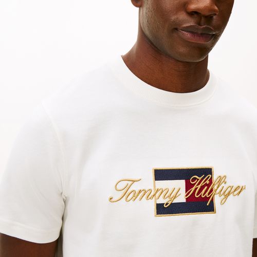 Camiseta Logo Gold Bordado