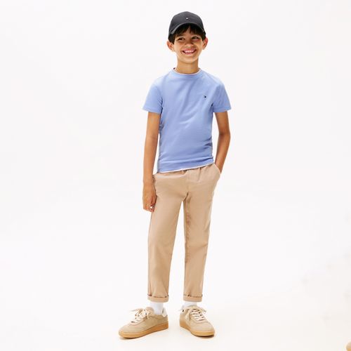 Camiseta Infantil Logo Clássico Tommy Hilfiger